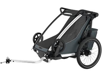 Thule Chariot Cross 2 Single prikolica za kolesa, Dark Slate