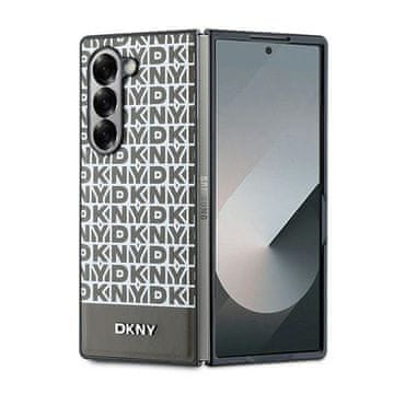 DKNY Ovitek za Samsung Galaxy Z Fold6 z vzorcem DKNY, rjav