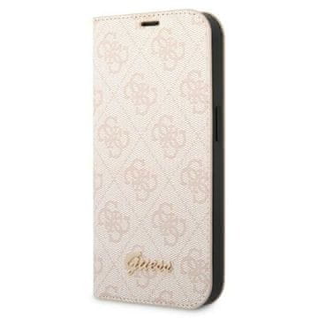 Guess Guess GUBKP14LHG4SHP iPhone 14 Pro 6.1 roza/roza knjiga 4G Vintage zlati logotip