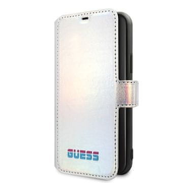 Guess Guess GUFLBKN65BLD iPhone 11 Pro Maxsrebrna/srebrna knjiga Mavrična
