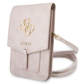 Guess Torba Guess 4G Metal Gold Logo GUWBG4GFPI, roza