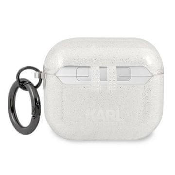 Karl Lagerfeld KARL LAGERFELD ETUI Z BLEŠČICAMI ZA AIRPODS 3 AIRPODS PRO KLA3UKHGS KARL'S HEAD