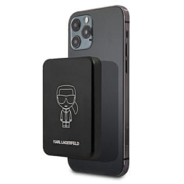 Karl Lagerfeld indukcijska prenosna baterija KLPBMSOIBK 3000mAh MagSafe