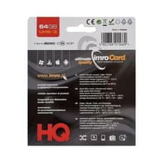 shumee 64 GB pomnilniška kartica Imro+ UHS-3 microSDXC