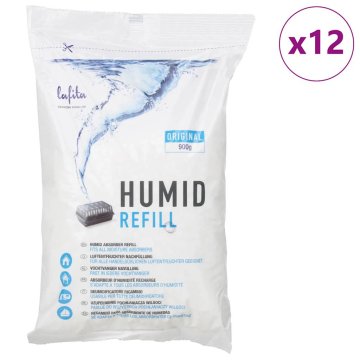 Vidaxl Lafita Polnila za vpijanje vlage 12 kosov 900 g