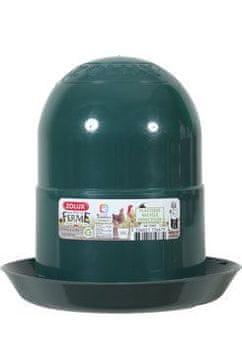 Zolux Napajalnik za perutnino SILO 2 kg reciklirane plastike zelena