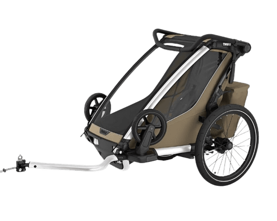 Thule Chariot Cross 2 Double prikolica za kolesa, kaki