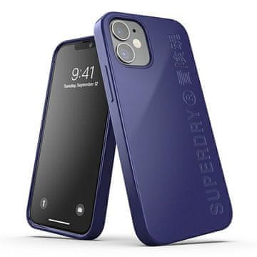 shumee Kompostabilni ovitek SuperDry za iPhone 12 mini, temno moder
