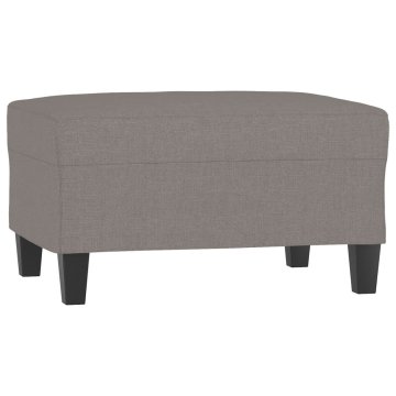 Vidaxl Stolček za noge taupe 70x55x41 cm blago