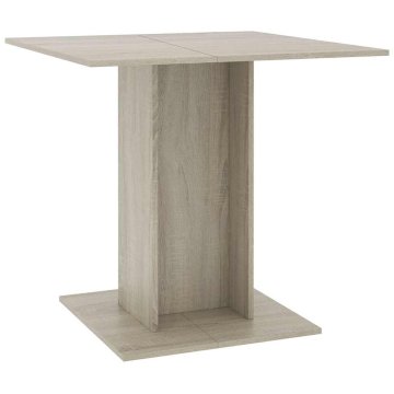 Vidaxl Jedilna miza 80x80x75 cm