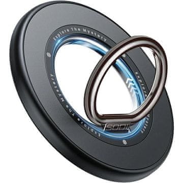 1 to 3 SODI DWUSTRONNY MAGNETYCZNY RING STANDBM-350 CZARNY/BLACK MAGSAFE
