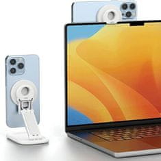 shumee SODI BM310 MagSafe indukcijsko stojalo belo