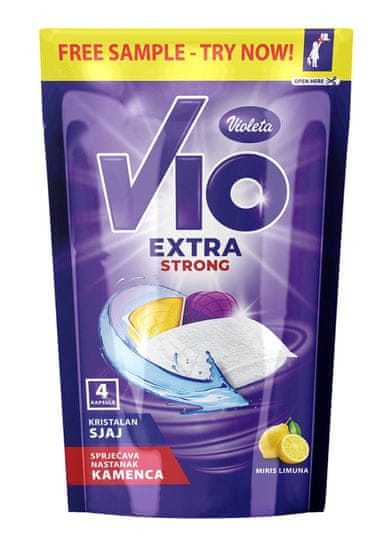 Violeta Vio tablete za pomivalni stroj, 4 kos
