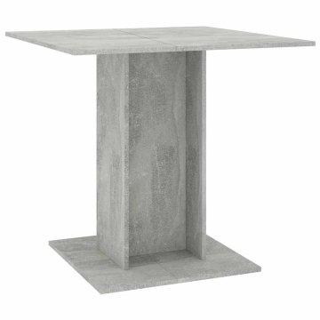Vidaxl Jedilna miza 80x80x75 cm