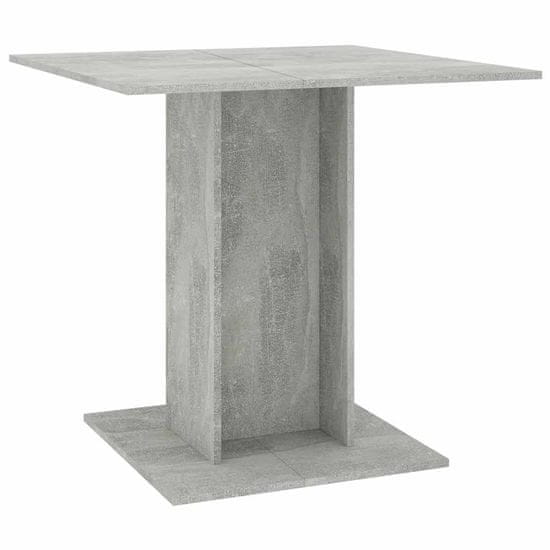 Vidaxl Jedilna miza 80x80x75 cm