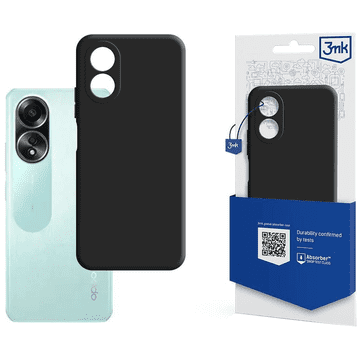 3MK OPPO A58 4G - 3MK MATT CASE BLACK