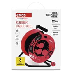 Emos P19625 kolutni podaljšek 25 m, 2,5 mm2