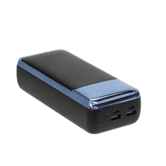 RivaCase VA1080 zunanja baterija powerbank 30.000 mAh 65W (tudi za prenosnik) - črn
