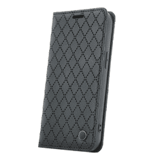 Onasi Preklopna torbica Karo za Samsung Galaxy A56 - črn