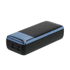 RivaCase VA1080 zunanja baterija powerbank 30.000 mAh 65W (tudi za prenosnik) - črn