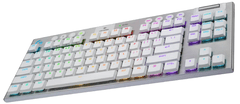 Logitech G915 X Lightspeed tipkovnica, TKL, GL Tactile, brezžična, SLO, bela (920-012737)