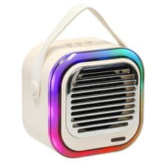 WOWO USB Bluetooth karaoke zvočnik krem