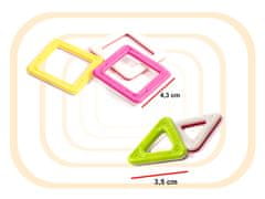 WOWO Igrača za otroke - Mini Magnetic Blocks Magic Magnet 38 kosov za otroke 3+ leta v2