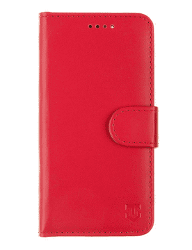 Tactical Preklopna torbica Fancy Diary gladka Xiaomi Redmi 12C - rdeča