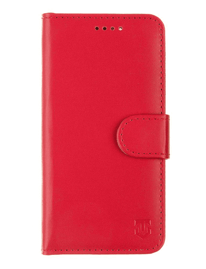 Havana Preklopna torbica Fancy Diary gladka Honor X8 - rdeča