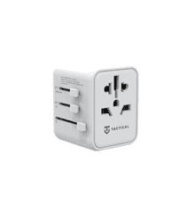 Tactical Univerzalni hišni adapter 220V + 1x USB 2.1A in Type C vhod (12W polnjenje) - SVETOVNI HIŠNI POLNILEC - ADAPTER / PRETVORNIK