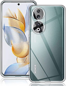 Onasi Ultra tanek silikonski ovitek za Honor 90 - prozoren