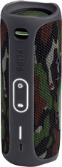 JBL Flip 5 originalni prenosni bluetooth zvočnik - vojaško zelen