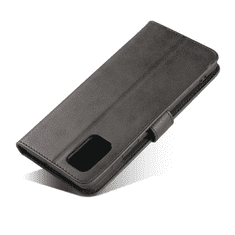 Onasi Wallet denarnica usnjena preklopna torbica Samsung Galaxy S24 Plus 5G - črna