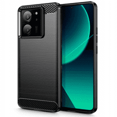 Havana Silikonski ovitek za Xiaomi 13T / Xiaomi 13T Pro - mat carbon črn