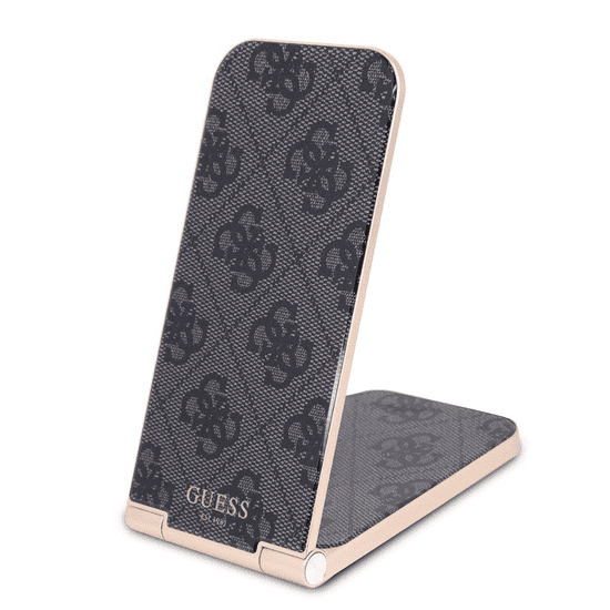 Guess Brezžična polnilna postaja/ namizno stojalo / brezžični polnilec MagSafe QI QC 15W 2v1 - Samsung Galaxy S23 / iPhone 15