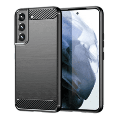 Havana Silikonski ovitek za Samsung Galaxy S24 Plus 5G - mat carbon črn