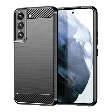 Havana Silikonski ovitek za Samsung Galaxy S23 Plus 5G - mat carbon črn