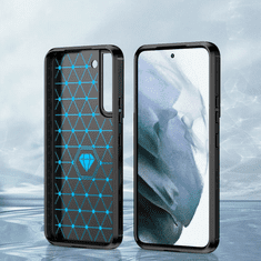 Havana Silikonski ovitek za Samsung Galaxy S24 Plus 5G - mat carbon črn