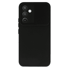 Onasi Lens Cover silikonski ovitek zaščita za Samsung Galaxy A35 - črn