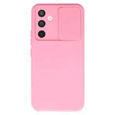 Onasi Lens Cover silikonski ovitek zaščita za Samsung Galaxy A05s - roza