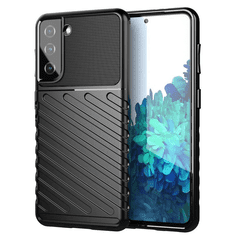 Onasi Silikonski ovitek Thunder Armor za Samsung Galaxy S24 Plus 5G - črn