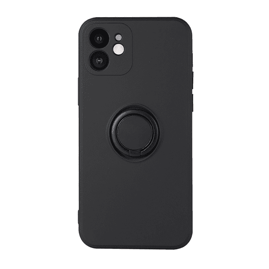 Onasi Silikonski ovitek Liquid Ring za Xiaomi 13 Lite - črn
