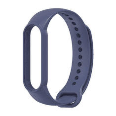 Onasi Silikonski pašček za uro Xiaomi Mi Band 5, Xiaomi Mi Band 6, Xiaomi Mi Band 7 - temno moder