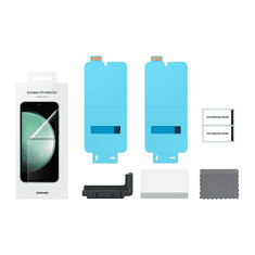Samsung Original zaščitna folija EF-US711CTE za Galaxy S23 FE - cel ekran - 2 kos