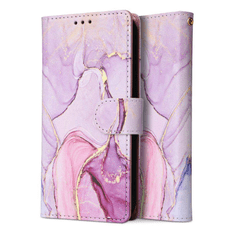 Havana Onasi preklopna torbica Wallet denarnica Fancy Diary Marmor Samsung Galaxy A34 - vijola