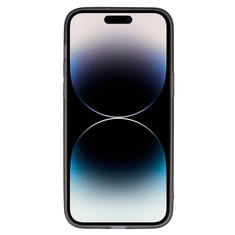 Onasi Satin silikonski ovitek za Samsung Galaxy S24 Plus 5G - prozorno temen s sivo obrobo