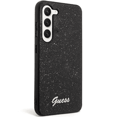 Guess GUHCS23MHGGSHK ovitek za Samsung Galaxy S23 Plus 5G - črn z bleščicami