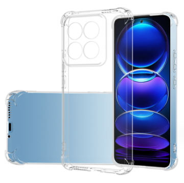 Onasi Silikonski ovitek ANTISHOCK za XIaomi 14 - prozoren