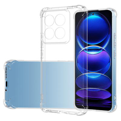 Onasi Silikonski ovitek ANTISHOCK za XIaomi 14 - prozoren
