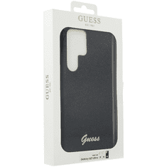 Guess GUHCS23LHGGSHK ovitek za Samsung Galaxy S23 Ultra 5G - črn z bleščicami